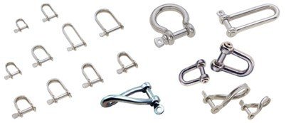 AISI 316 stainless steel shackles
